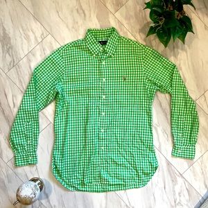 Polo Ralph Lauren Classic Gingham Oxford Shirt Size M